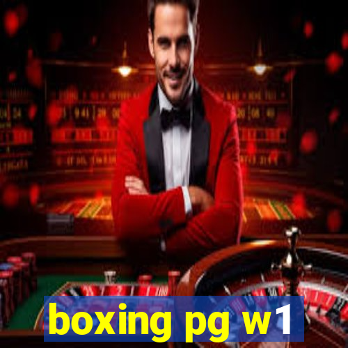 boxing pg w1